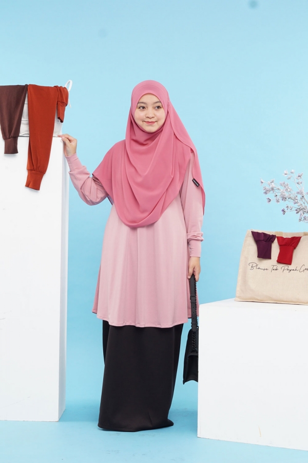 Xtra Luna Blouse - Marshmallow Pink