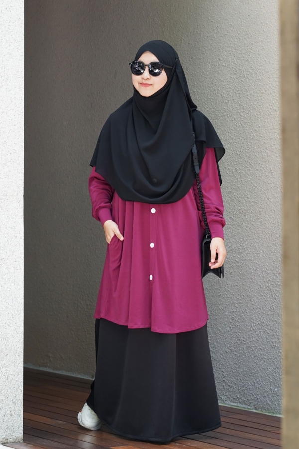 Xtra Size Ratu Balqis - Mulberry