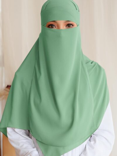 Everyday Niqab - Pistachio Green