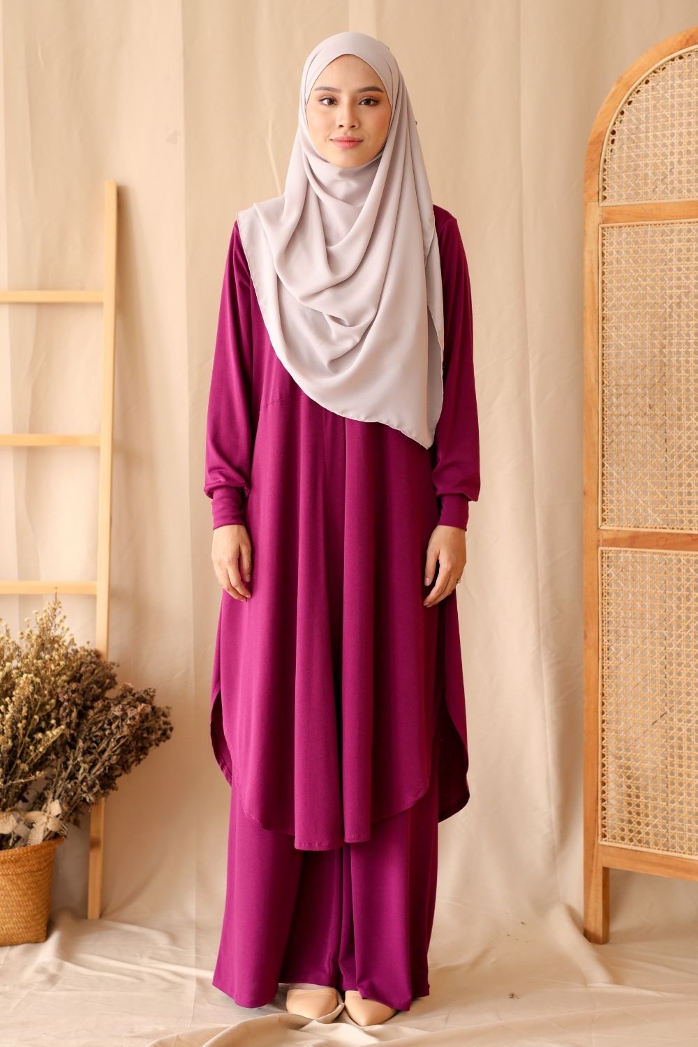 Fateeha Blouse – Mulberry