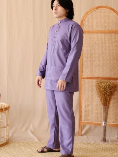 Baju Melayu - Lavender